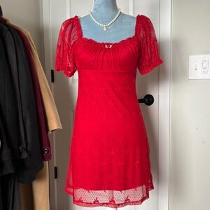 Rewind Women's Red Dress